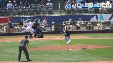 Manuel Pena homers (18) on a fly ball to center field. Cristofer Torin scores.