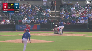 Justin Dean singles on a sharp line drive to left fielder Héctor Rodríguez. Ben Cowles scores. Christian Bethancourt to 3rd. Brett Bateman to 2nd.