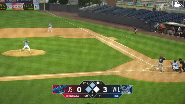 Kodey Shojinaga grounds out, shortstop Angel Feliz to first baseman Gavin Dugas. Trent Farquhar scores. Raider Tello to 3rd.