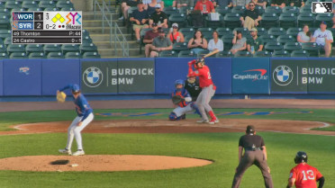 Zach Thornton Ball to Allan Castro