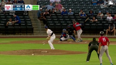Brandon Winokur grounds into a double play, second baseman Taylor Young to first baseman Jake Gelof. Khadim Diaw out at 2nd. Brandon Winokur out at 1st.