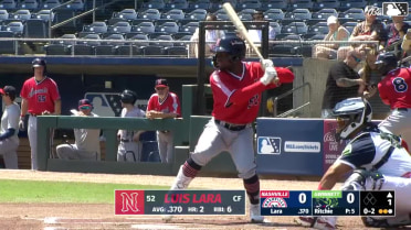 JR Ritchie In play, no out to Luis Lara