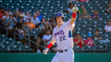Smokies' slugger Caissie sizzling in Southern League
