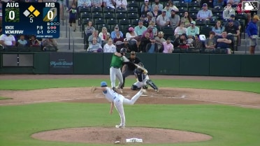 Cooper McMurray singles on a line drive to right fielder Josiah Hartshorn. Dalton McIntyre scores. Dallas Macias to 3rd. Cooper McMurray to 2nd.