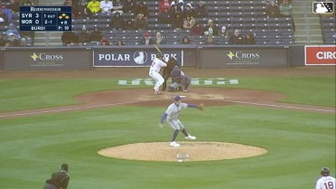 Tsung-Che Cheng grounds out to first baseman Ryan Clifford. Mickey Gasper scores. Nate Eaton to 3rd. Mikey Romero to 2nd.