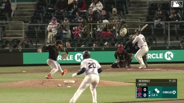 Will Wilson hits a ground-rule double (2) on a line drive down the right-field line. Brennen Davis scores. Brock Rodden to 3rd.