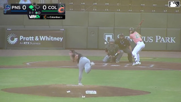 Alex Lodise flies into a double play, right fielder Ethan O'Donnell to catcher Ryan Ignoffo. Eric Hartman out at home.