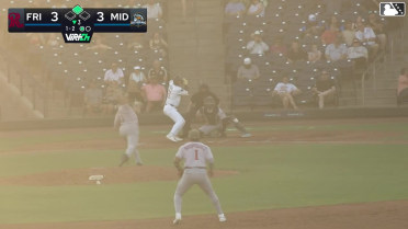 Shane McGuire reaches on a fielder's choice, fielded by shortstop Keyber Rodriguez. Cole Conn scores.
