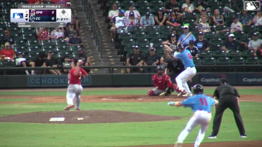Tyler Whitaker singles on a ground ball to shortstop Jon Jon Gazdar. Brandon Forrester scores.