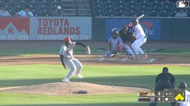 Cesar Quintas walks. Dustin Crenshaw scores. Ricardo Cova to 3rd. Estevan Moreno to 2nd.