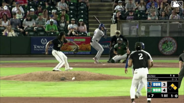 Raynel Delgado homers (2) on a fly ball to right center field. Justyn-Henry Malloy scores. Brock Jones scores.