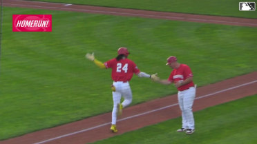 Je'Von Ward's three-run home run