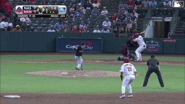 Jeremy Rivas singles on a line drive to right fielder Akil Baddoo. Colton Ledbetter scores.