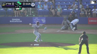 Aldo Gaxiola strikes out swinging, catcher Ryan Sprock to second baseman Dameury Pena. Edward Duran to 3rd. Eric Snow out at 2nd. Aldo Gaxiola out on batter interference.