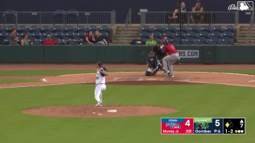 BJ Murray out on a sacrifice fly to left fielder Andrew McCutchen. Jonathon Long scores.