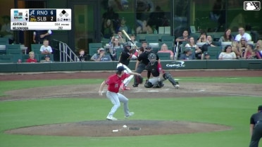 Nelson Rada homers (3) on a fly ball to right center field. Cade Marlowe scores.