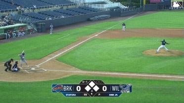 Sammy Stafura doubles (9) on a line drive to center fielder Jorgelys Mota. Sammy Stafura scores. Fielding error by center fielder Jorgelys Mota. Throwing error by shortstop Eli Willits.