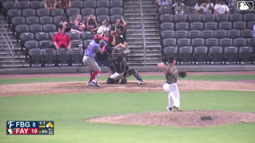 Cristhian Vaquero singles on a sharp ground ball to right fielder Ben Tryon. Manuel Cabrera scores. Coy James to 2nd.