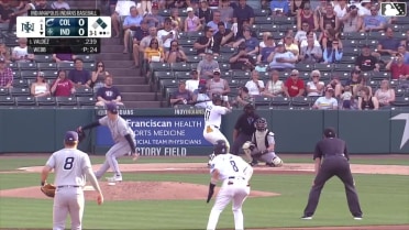 Enmanuel Valdez homers (6) on a fly ball to right field. Keiner Delgado scores. Ronny Simon scores.