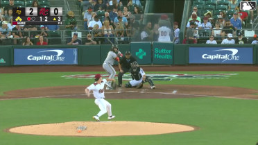 Trent Harris In play, run(s) to Yolmer Sánchez