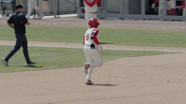 Cam Collier's solo home run 