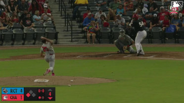 Ruben Ibarra homers (21) on a fly ball to center field. Alfredo Duno scores.