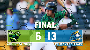 Myrtle Beach Erupts Late to Take Game Two