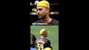 Padres pitcher and former Chihuahua Tom Cosgrove