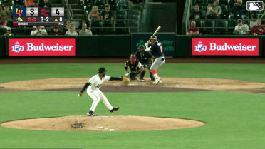 Drew Swift reaches on a throwing error by shortstop Osleivis Basabe. Joey Meneses scores. Michael Stefanic to 2nd.