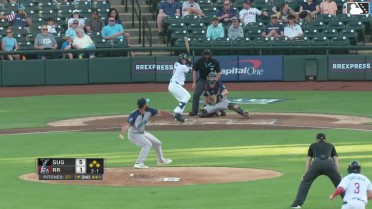 Alejandro Osuna singles on a ground ball to third baseman Raynel Delgado. Cody Freeman scores. Diego Castillo to 3rd. Orlando Martinez to 2nd.