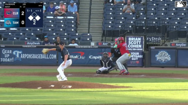 Justin West In play, run(s) to Jaeden Calderon