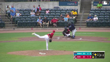 Brandyn Garcia strikes out his fifth batter