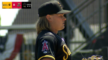 Caden Dana collects four K's in first start of season