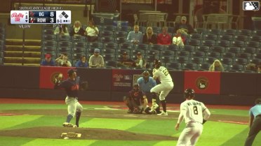 Mason Guerra singles on a ground ball to left fielder Angel Mateo. Dixon Williams scores. Cody Miller to 2nd.