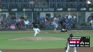 Colton Ledbetter homers (13) on a fly ball to right field.