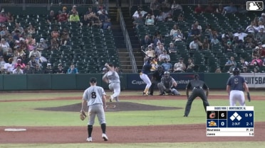 Ryan Bourassa In play, run(s) to Brock Jones