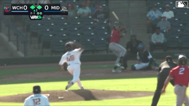 Caleb Roberts doubles (3) on a line drive to right fielder Devin Taylor. Jaime Ferrer scores. Jorel Ortega scores.