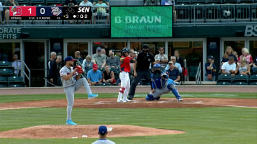 Lazaro Estrada's four hitless innings, five strikeout