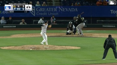 John Curtiss In play, run(s) to Christian Moore