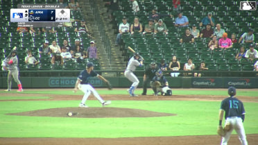 Ben McLaughlin strikes out on a foul tip.