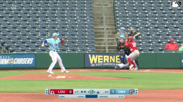 Aaron Sanchez In play, run(s) to Blake Dunn