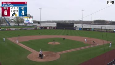 Jose Nova Ball to Austin Charles