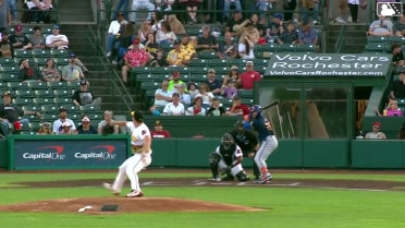 Christian Arroyo homers (8) on a fly ball to center field.