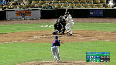 Dallas Macias walks. Dalton McIntyre scores. Yamvier Carrero to 3rd. Joe Olsavsky to 2nd.