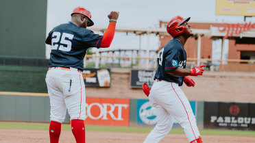 Bats Slug Their Way To 8-7 Victory Over Indians