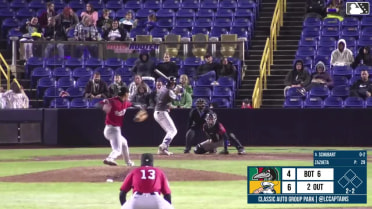Nolan Schubart homers (5) on a fly ball to left center field.
