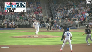 Mike Boeve singles on a line drive to left fielder Jake Thompson. Josh Adamczewski scores. Damon Keith to 2nd.