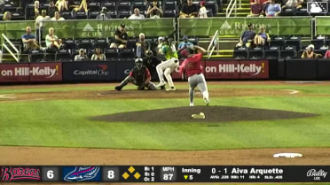 Carson Jacobs In play, run(s) to Aiva Arquette
