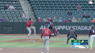 Dillon Head singles on a fly ball to left fielder Jaime Ferrer. Cam Clayton scores. Starlyn Caba scores.