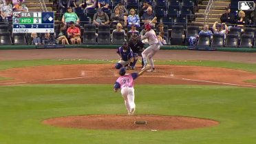 Bryson Ware homers (14) on a fly ball to left center field. Aroon Escobar scores.